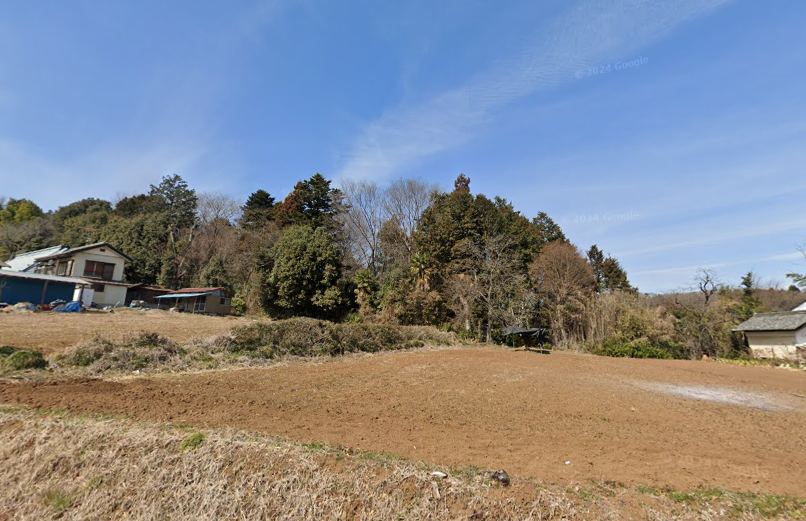 埼玉県比企郡山林の画像です