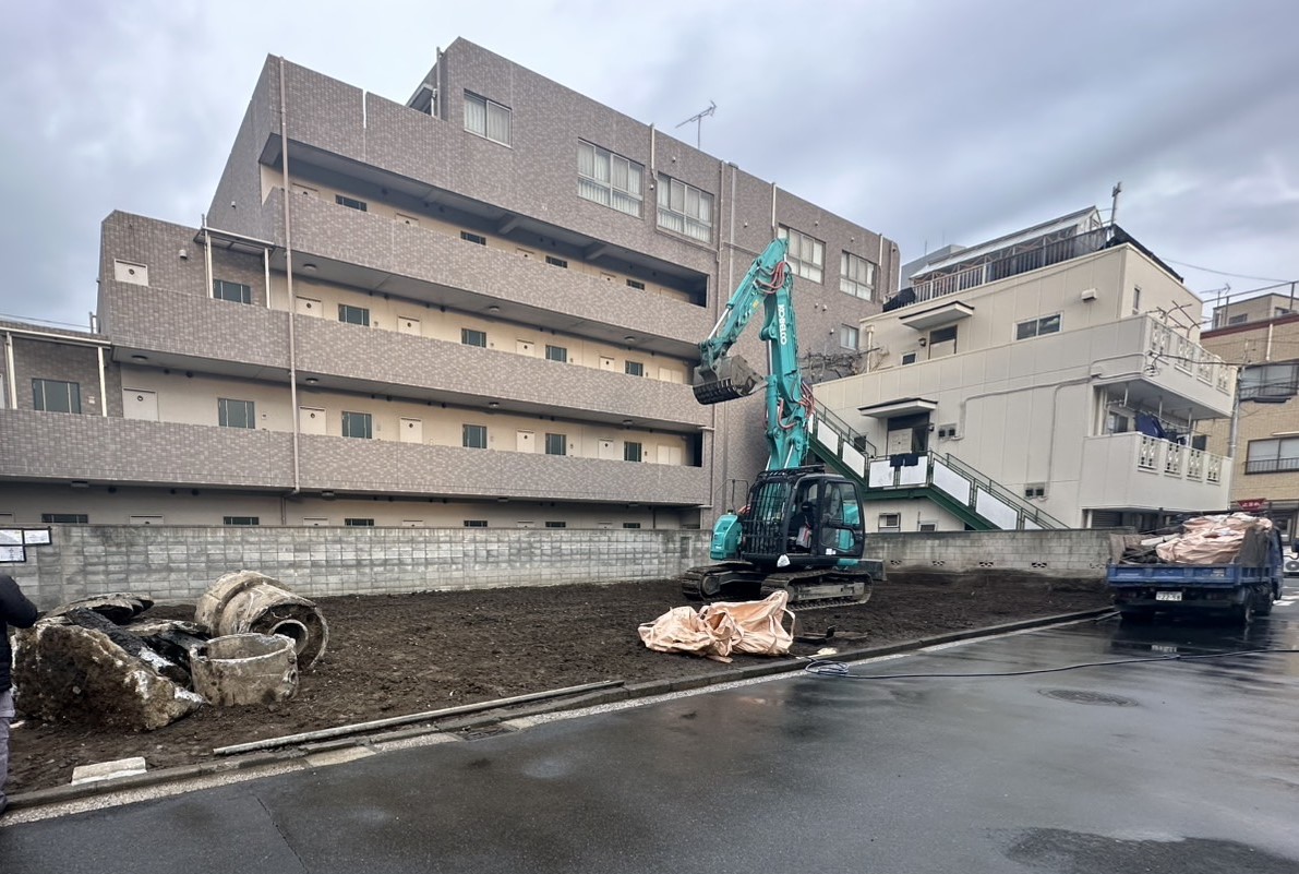 神奈川県横浜市戸建用地の画像です