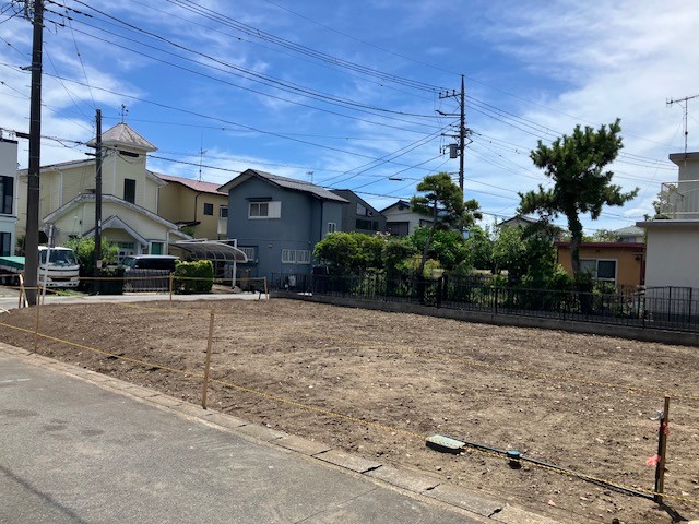 神奈川県中郡大磯町戸建用地の画像です。