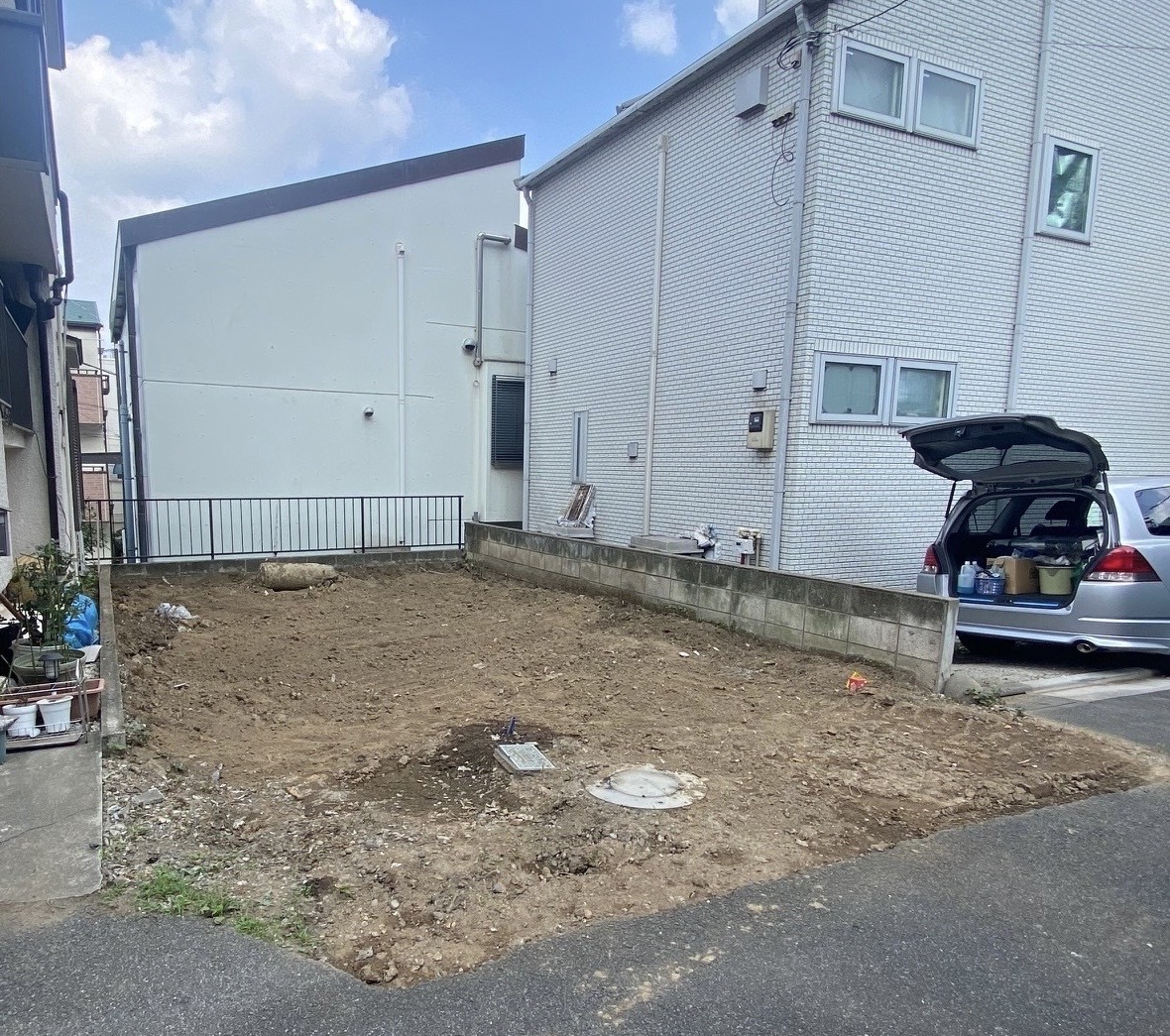 東京都北区戸建用地の画像です。