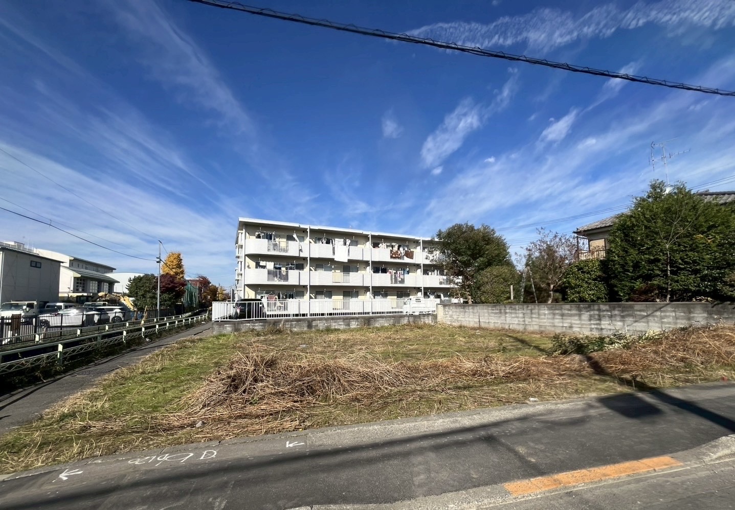 武蔵村山市戸建用地の画像です。