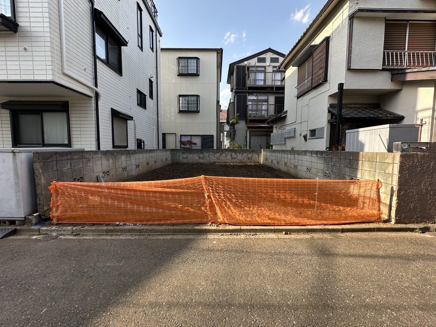 埼玉県新座市戸建用地の画像となります。