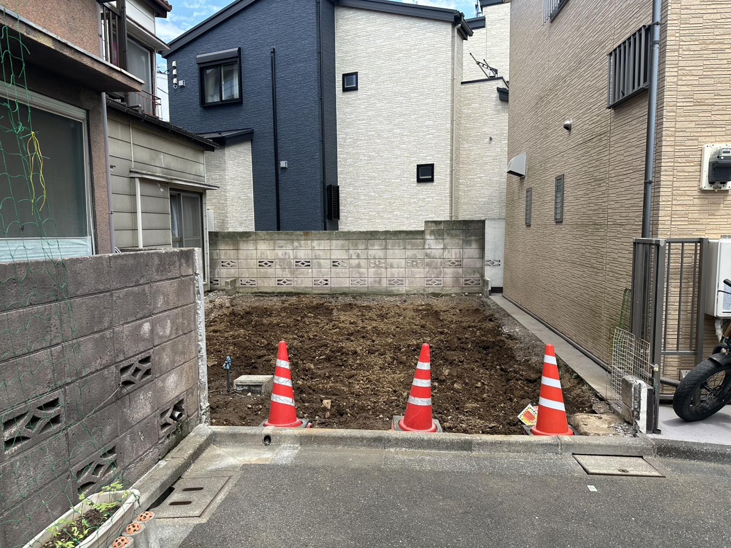 北区赤羽西戸建用地の画像です