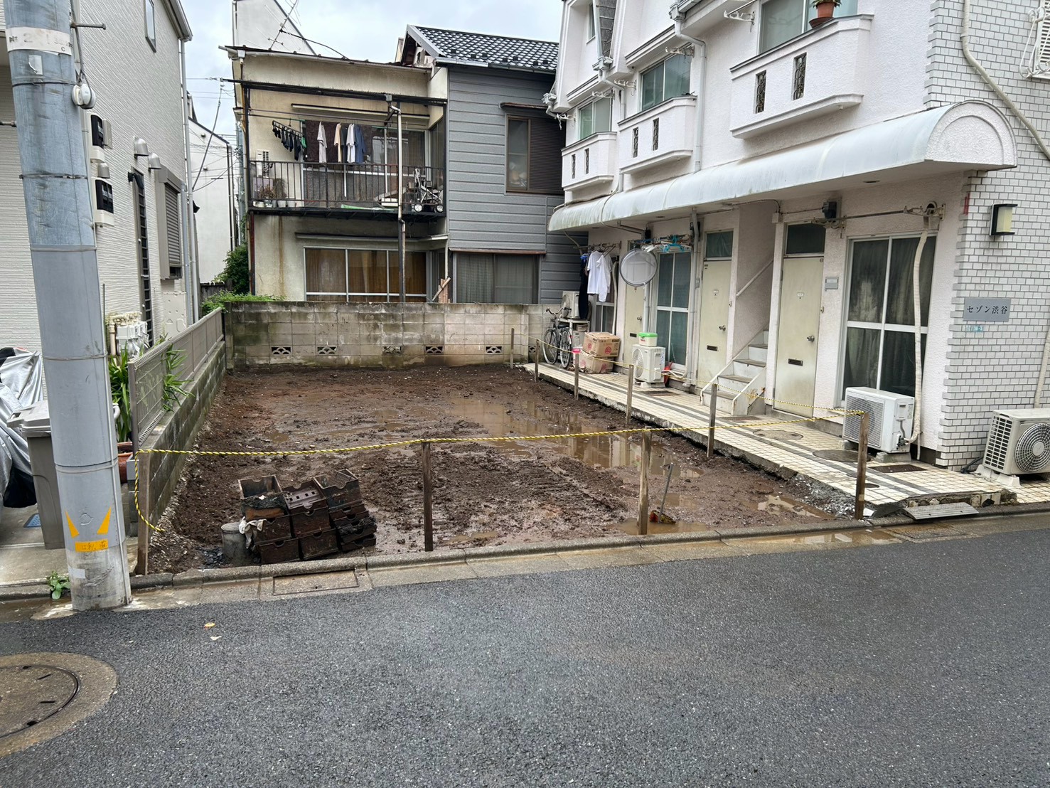 東京都目黒区戸建用地の画像です